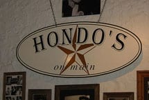 Hondo's on Main sign.